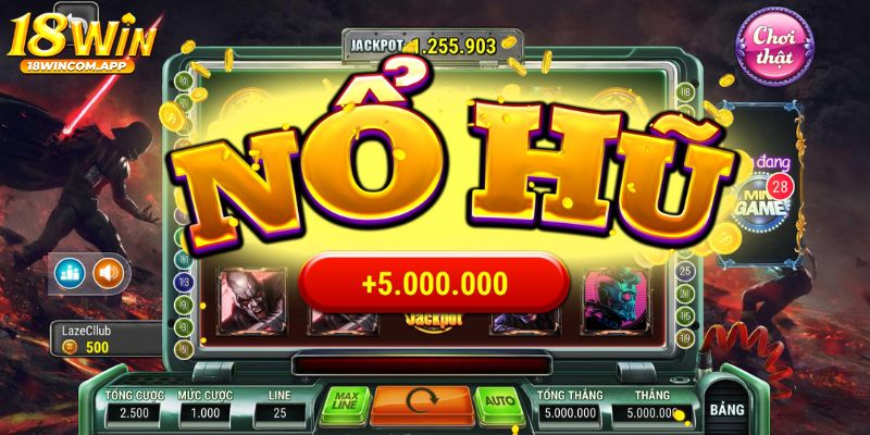 Bí quyết để trúng jackpot trong game nổ hũ cùng nhà cái 18win