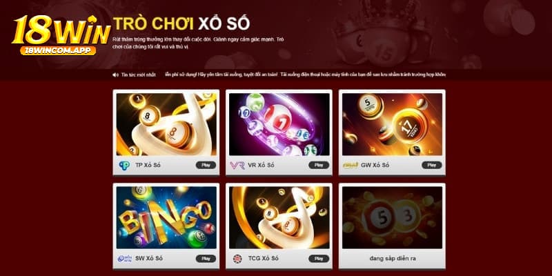 So sánh sân chơi xổ số 18win với các nhà cái khác trên thị trường